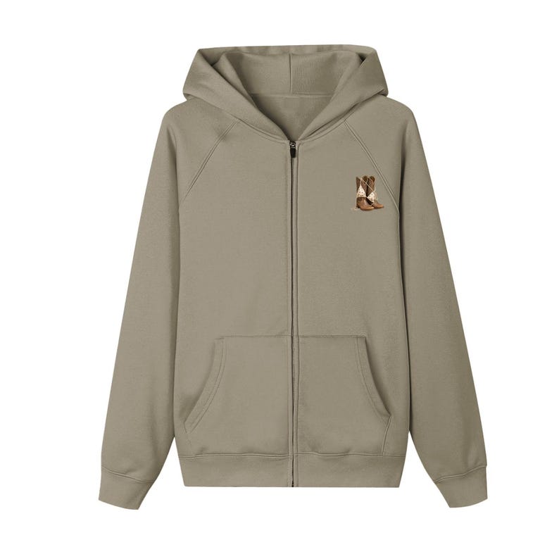 Essential Zip-up Fleece Hoodie 5