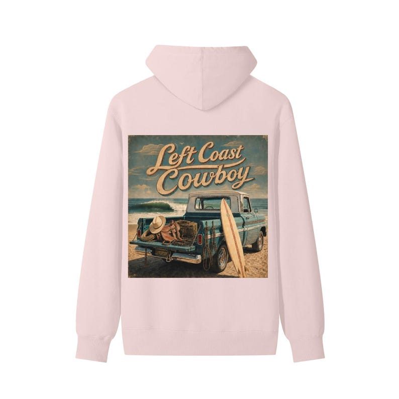 Left Coast Cowboy Beach Cotton Hoodie 10