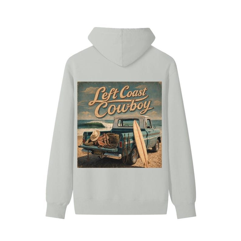 Left Coast Cowboy Beach Cotton Hoodie 14