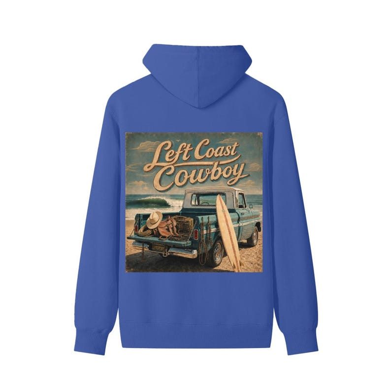 Left Coast Cowboy Beach Cotton Hoodie 20