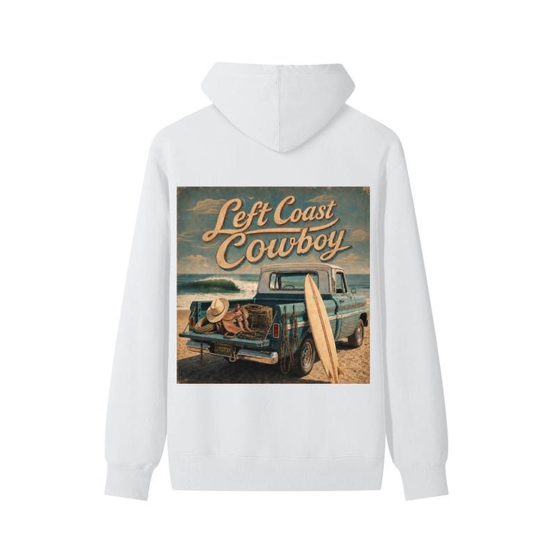 Left Coast Cowboy Beach Cotton Hoodie 6