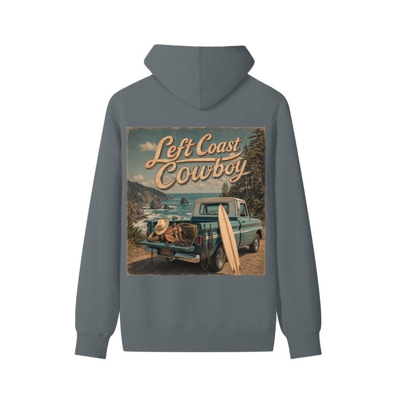 Left Coast Cowboy Cliffs Cotton Hoodie 2