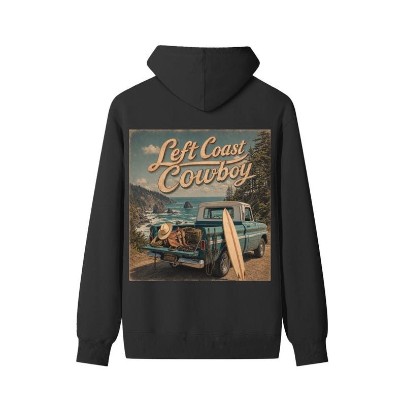 Left Coast Cowboy Cliffs Cotton Hoodie 4