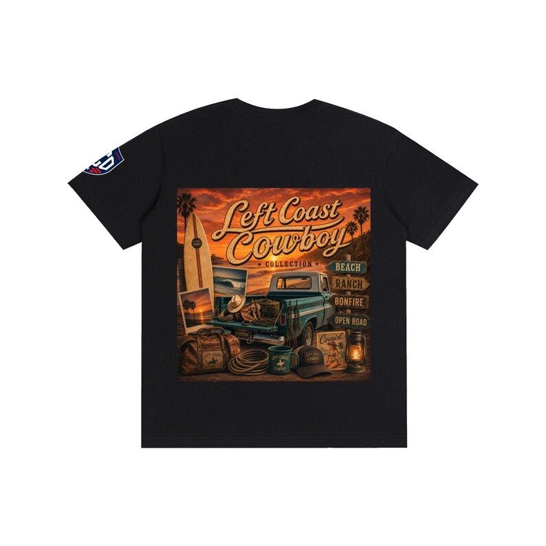 Left Coast Cowboy Collections T-Shirt 2