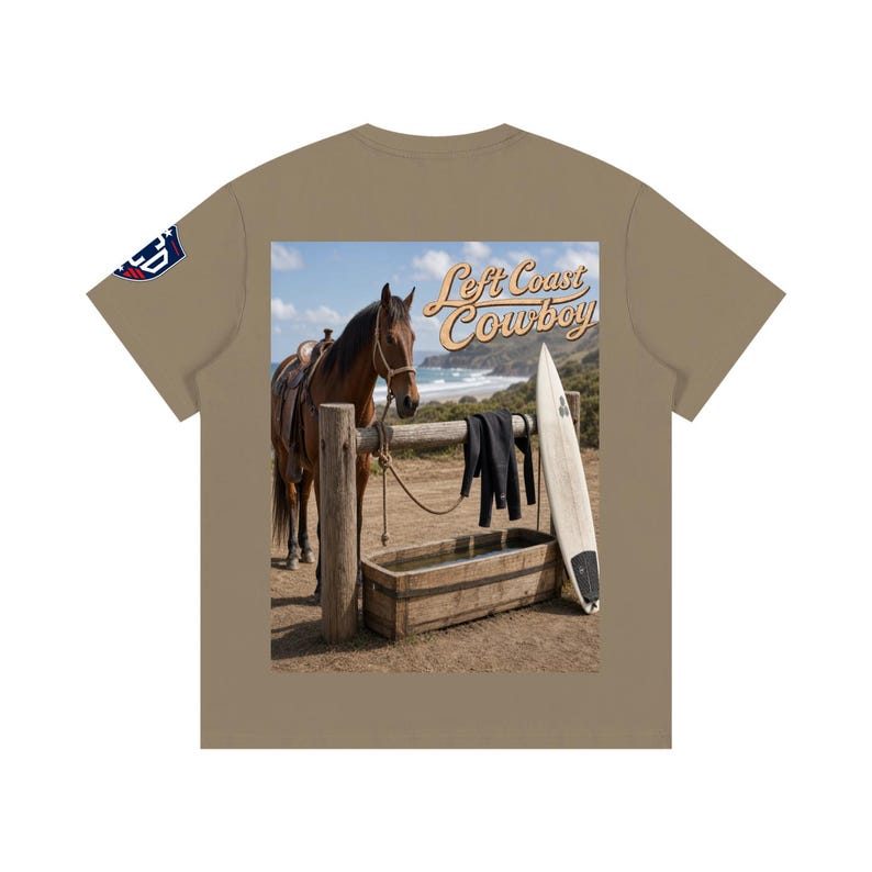 Left Coast Cowboy T-Shirt (Dark) 16