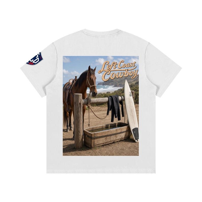 Left Coast Cowboy T-Shirt (Dark) 4