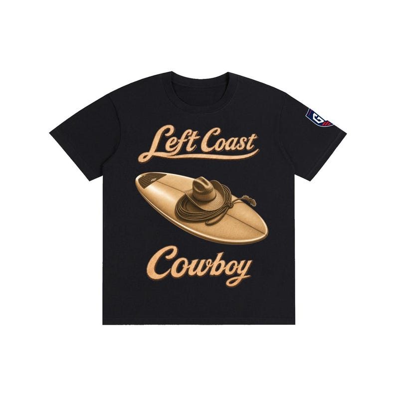Left Coast Cowboy T-Shirt (Light)