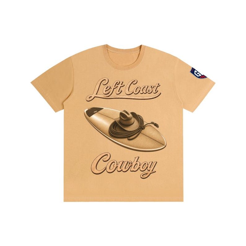 Left Coast Cowboy T-Shirt (Light) 11