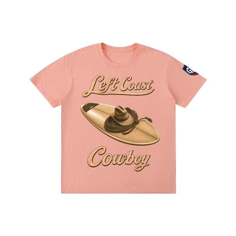 Left Coast Cowboy T-Shirt (Light) 13