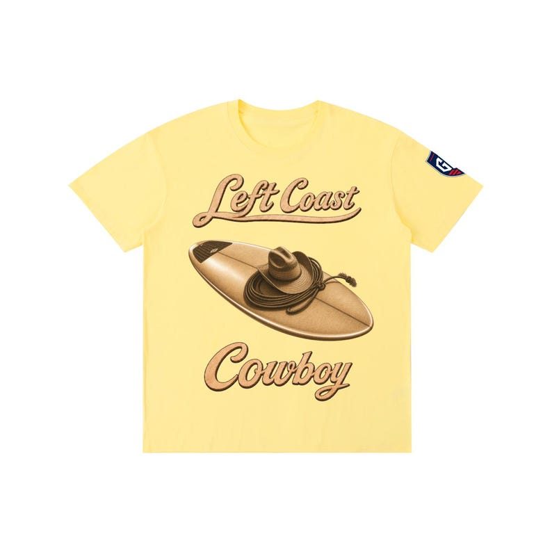 Left Coast Cowboy T-Shirt (Light) 15