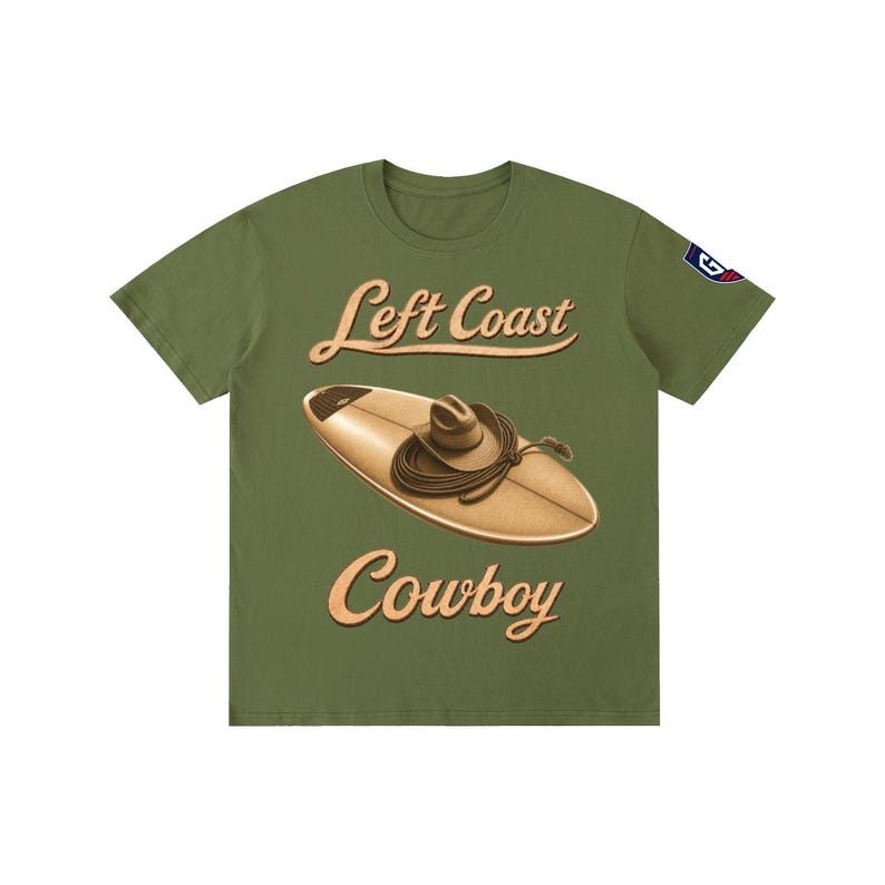 Left Coast Cowboy T-Shirt (Light) 19