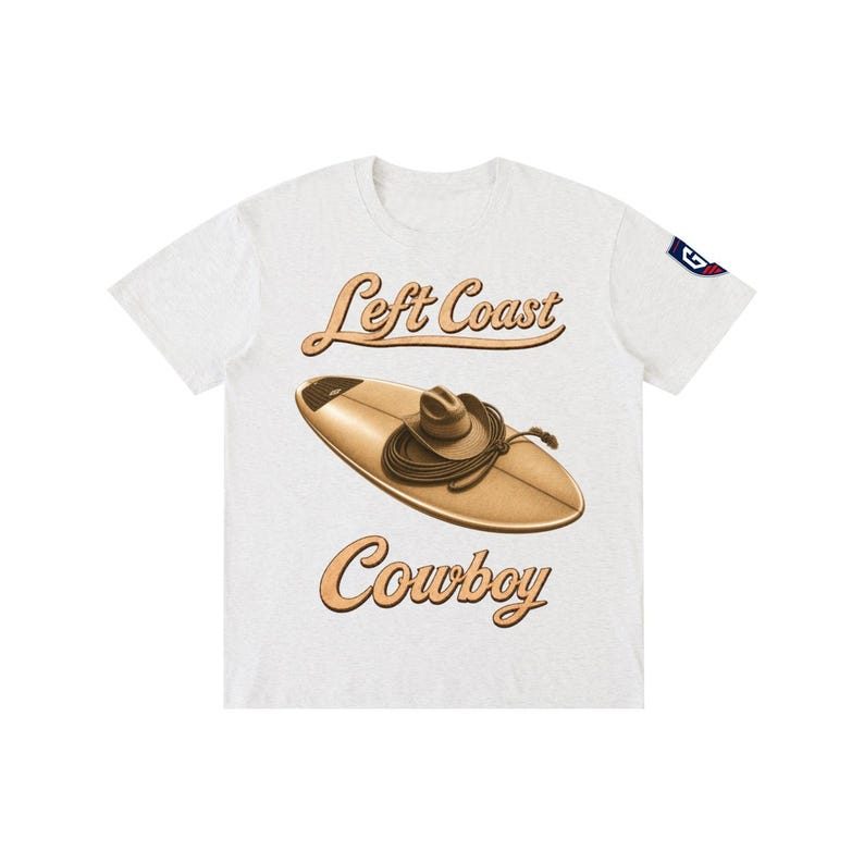 Left Coast Cowboy T-Shirt (Light) 5