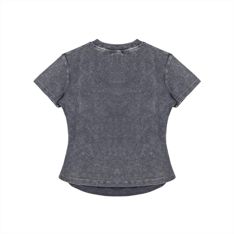 Left Coast Cowgirl Vintage Washed Bodycon Cotton T-Shirt 12