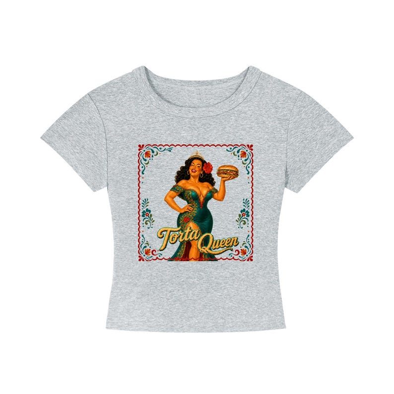 Torta Queen Women's Cropped T-Shirt 5